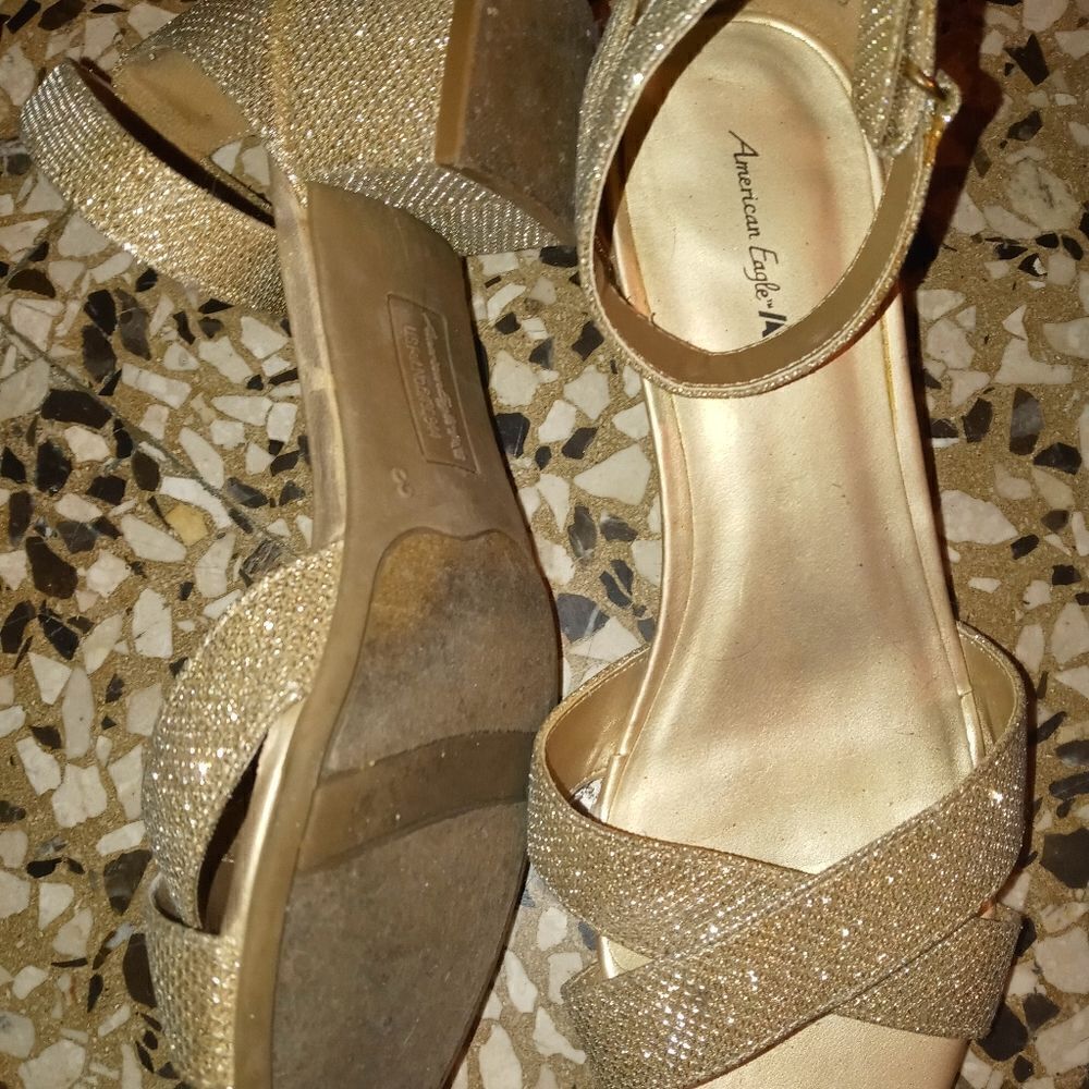 Glitter rich gal heel (comfortable)